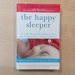 the happy sleeper paperback book by Heather Turgeon & Julie Wright